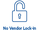 No Vendor Lock-in